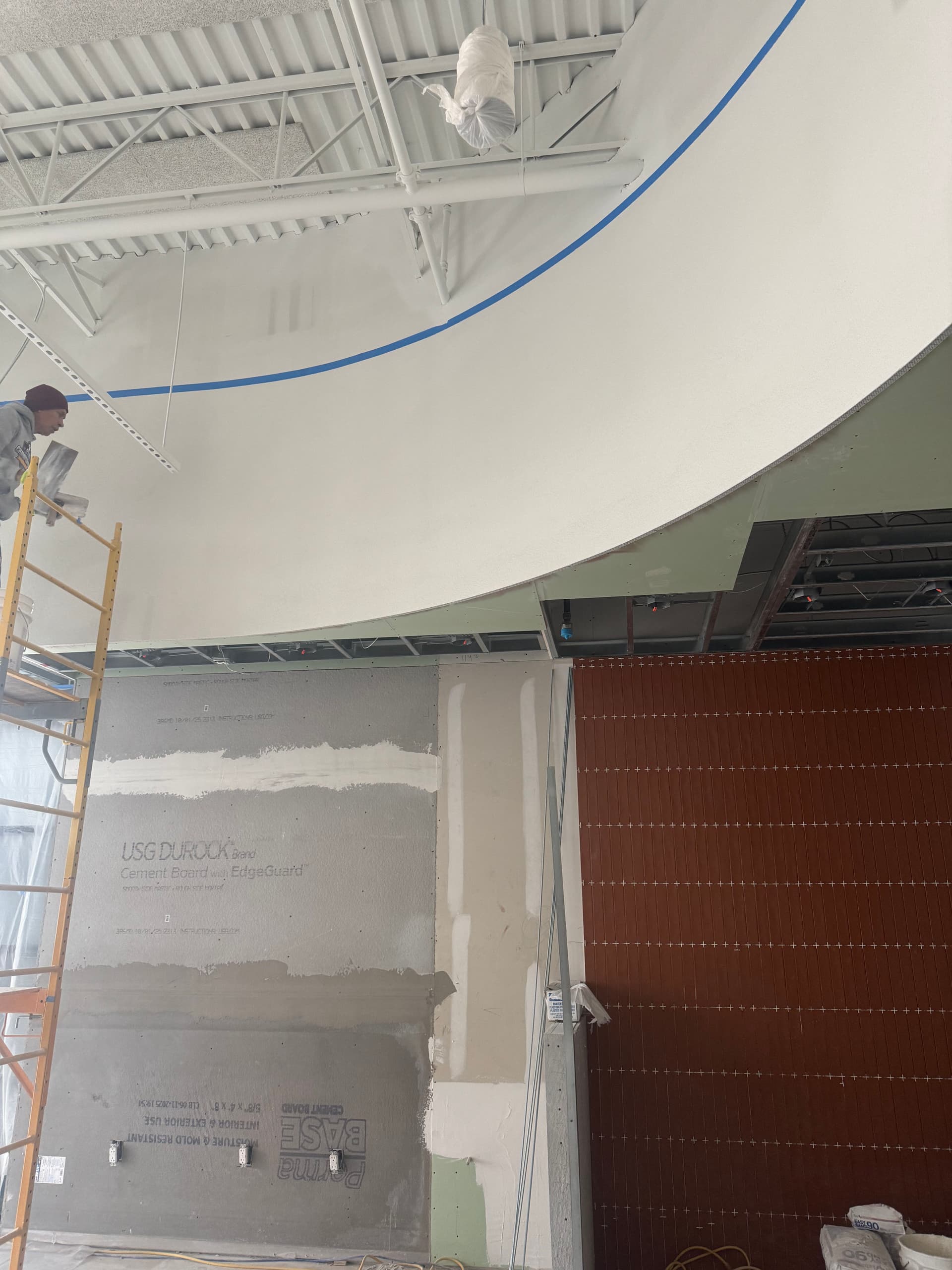 Gallery photos for Interior Stucco Work at Cava Restaurant in Schertz: Image #1